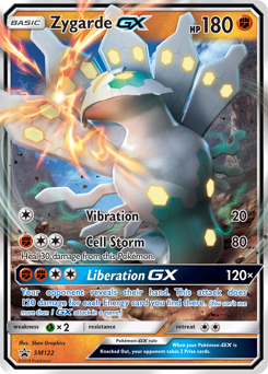 Zygarde GX - SM122/248 - Promo - SM Black Star Promos