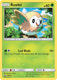 Rowlet - SM153/248 - Promo - SM Black Star Promos