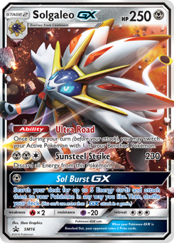 Solgaleo GX - SM16/248 - Promo - SM Black Star Promos