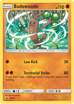 Sudowoodo - SM207/248 - Promo - SM Black Star Promos