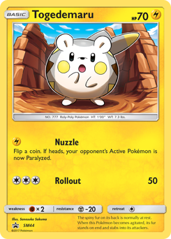 Togedemaru - SM44/248 - Promo - SM Black Star Promos