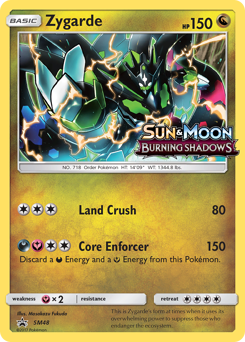 Zygarde - SM48/248 - Promo - SM Black Star Promos