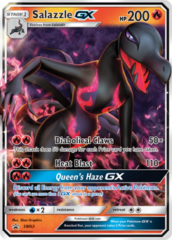 Salazzle GX - SM63/248 - Promo - SM Black Star Promos