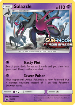 Salazzle - SM73/248 - Promo - SM Black Star Promos