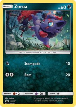 Zorua - SM83/248 - Promo - SM Black Star Promos