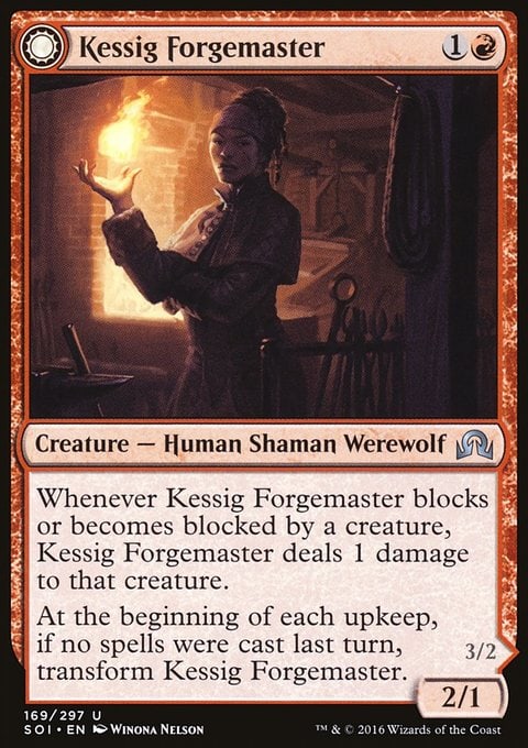 Kessig Forgemaster//Flameheart Werewolf