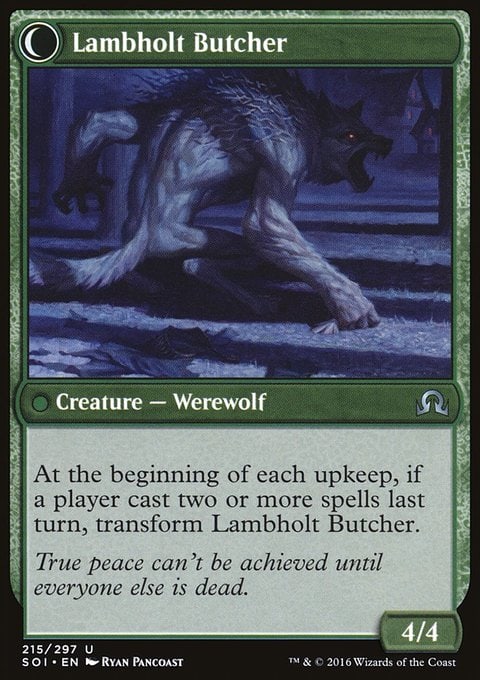 Lambholt Butcher//Lambholt Pacifist