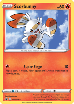 Scorbunny - SWSH002/184 - Promo - SWSH Black Star Promos