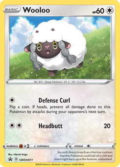 Wooloo - SWSH011/184 - Promo - SWSH Black Star Promos