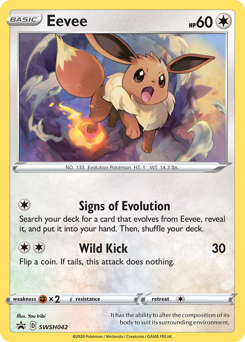 Eevee - SWSH042/184 - Promo - SWSH Black Star Promos