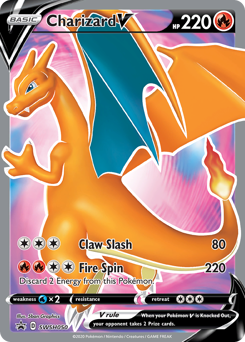 Charizard V - SWSH050/184 - Promo - SWSH Black Star Promos