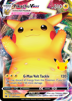 Pikachu VMAX - SWSH062/184 - Promo - SWSH Black Star Promos