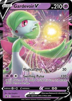 Gardevoir V - SWSH105/184 - Promo - SWSH Black Star Promos