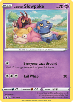 Galarian Slowpoke - SWSH126/184 - Promo - SWSH Black Star Promos