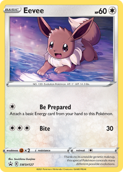 Eevee - SWSH127/184 - Promo - SWSH Black Star Promos