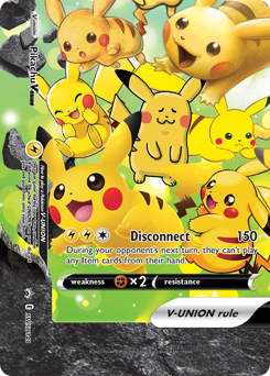 Pikachu V UNION - SWSH141/184 - Promo - SWSH Black Star Promos