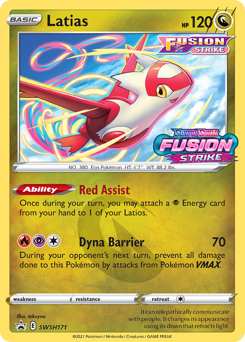 Latias - SWSH171/184 - Promo - SWSH Black Star Promos