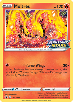 Moltres - SWSH185/184 - Promo - SWSH Black Star Promos