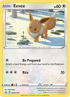 Eevee - SWSH190/184 - Promo - SWSH Black Star Promos