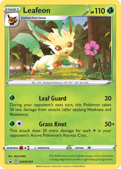 Leafeon - SWSH191/184 - Promo - SWSH Black Star Promos