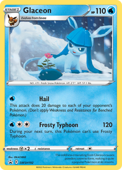 Glaceon - SWSH192/184 - Promo - SWSH Black Star Promos