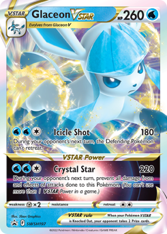 Glaceon VSTAR - SWSH197/184 - Promo - SWSH Black Star Promos