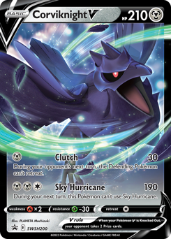 Corviknight V - SWSH200/184 - Promo - SWSH Black Star Promos