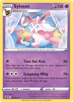 Sylveon - SWSH211/184 - Promo - SWSH Black Star Promos