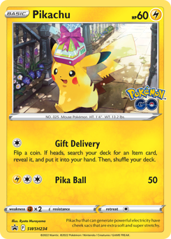 Pikachu - SWSH234/184 - Promo - SWSH Black Star Promos