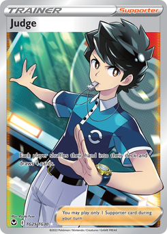 Judge(Reverse) - TG25/30(Rev) - Trainer Gallery Rare Ultra - Silver Tempest Trainer Gallery