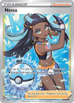 Nessa(Reverse) - TG27/30(Rev) - Rare Ultra - Lost Origin Trainer Gallery