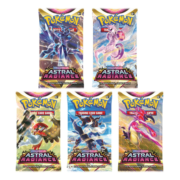 astral pack 4 booster box Pokémon TCG 4x Astral Radiance Booster Pack (4 Different Arts)