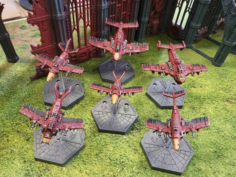 Aeronautica Imperialis Ork Squadron Well Painted (WC1203) - 7th City
