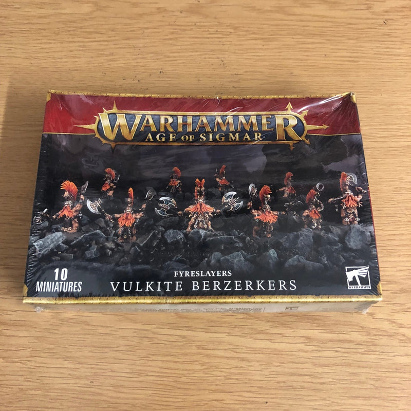 Age of Sigmar: Fyrelayers Vulkite Berserkers -Damaged Box (AV004) - 7th City