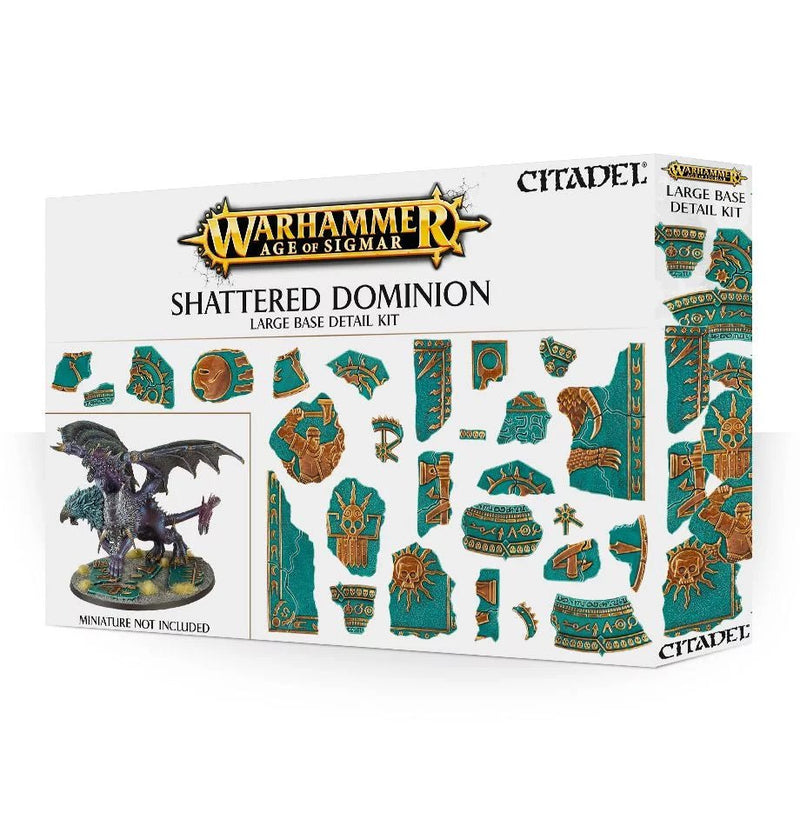 Age Of Sigmar: Shattered Dominion Large Base Detail Kit - 7th City