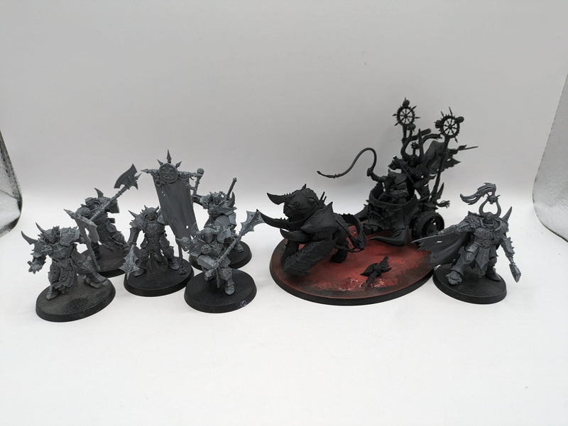 Age of Sigmar: Slaves to Darkness Chaos Chariot, Chosen and Exalted Hero (AU089) - 7th City