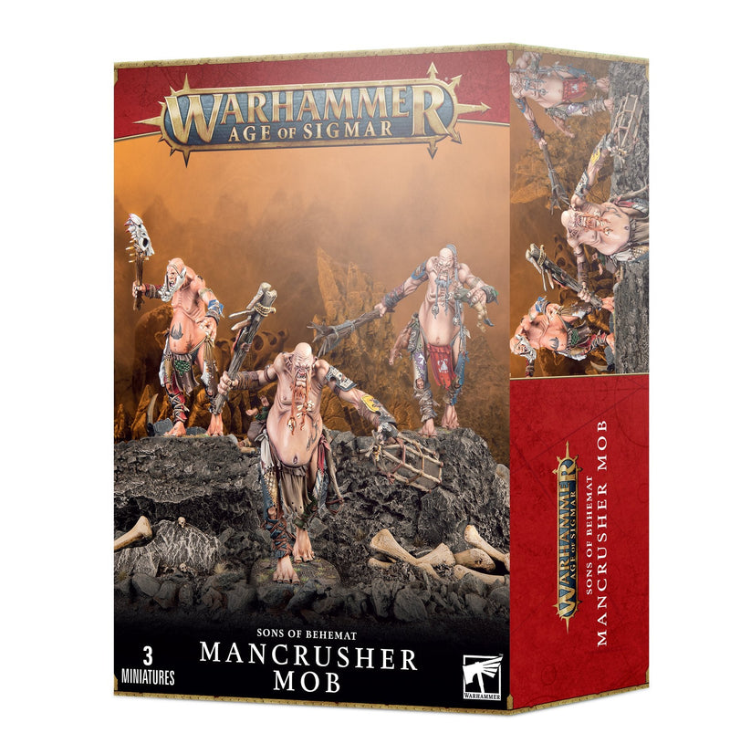 Age of Sigmar: Sons of Behemat Mancrusher Mob - 7th City