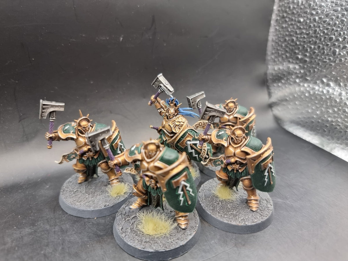 WARHAMMER AOS STORMCAST Eternals Liberators construit et peint 5x EUR