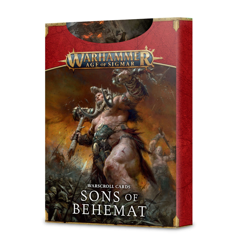 Age of Sigmar Warscroll Cards: Sons of Behemat - 7th City