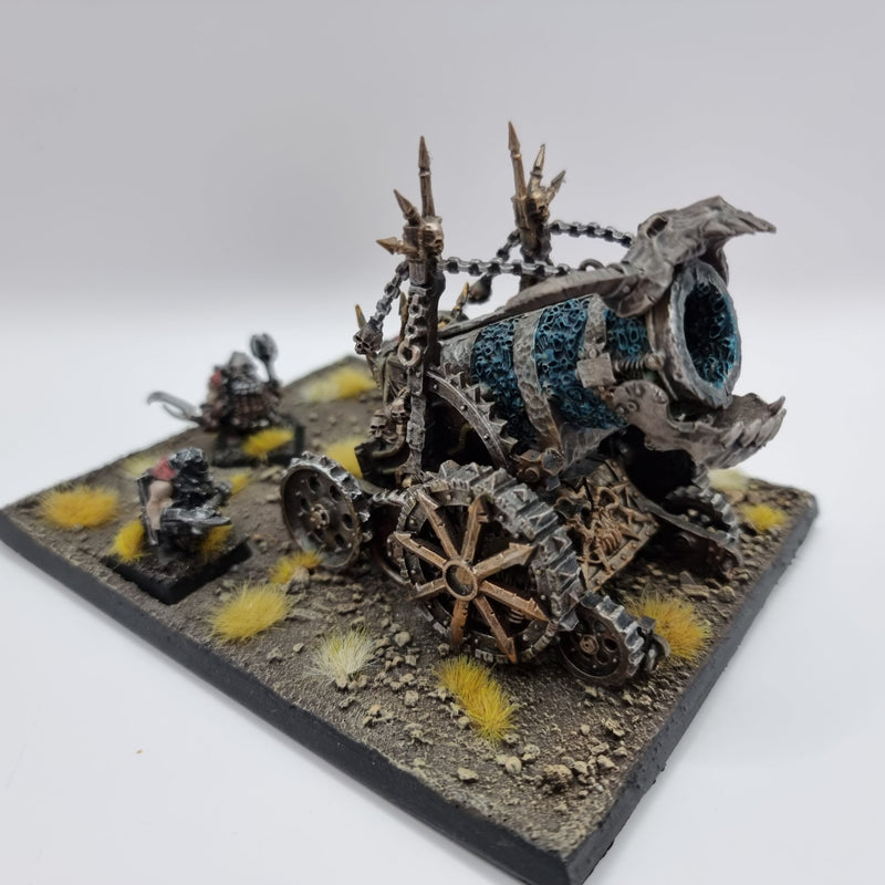 Age of Sigmar/Warhammer Fantasy: Slaves to Darkness Warriors of Chaos Metal Hellcannon - Well Painted (AU010) - 7th City