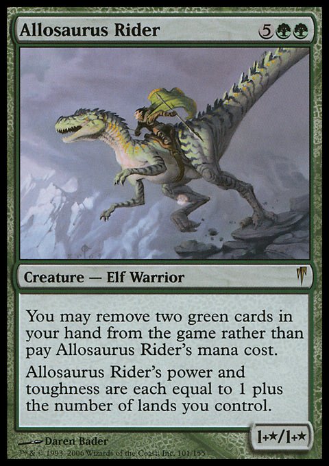 Allosaurus Rider - 7th City