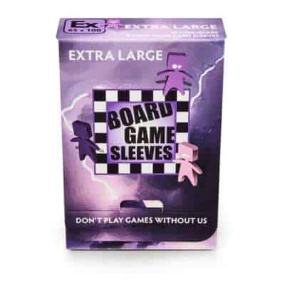 Arcane Tinman Board Game Sleeves: Extra Large (Non-Glare) 65X100Mm Clear - 7th City