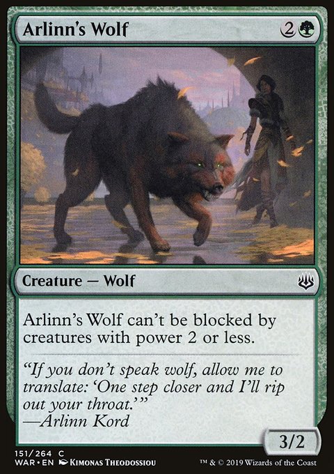 Arlinn's Wolf - 7th City