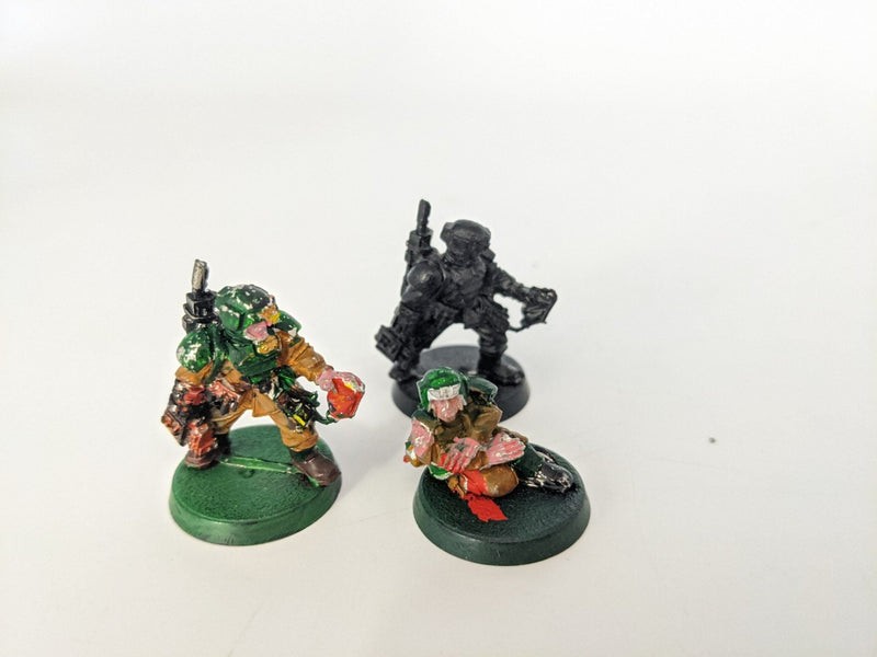 Astra Militarum Cadian Medics x2 and Casuality Metal OOP. (AA023) - 7th City