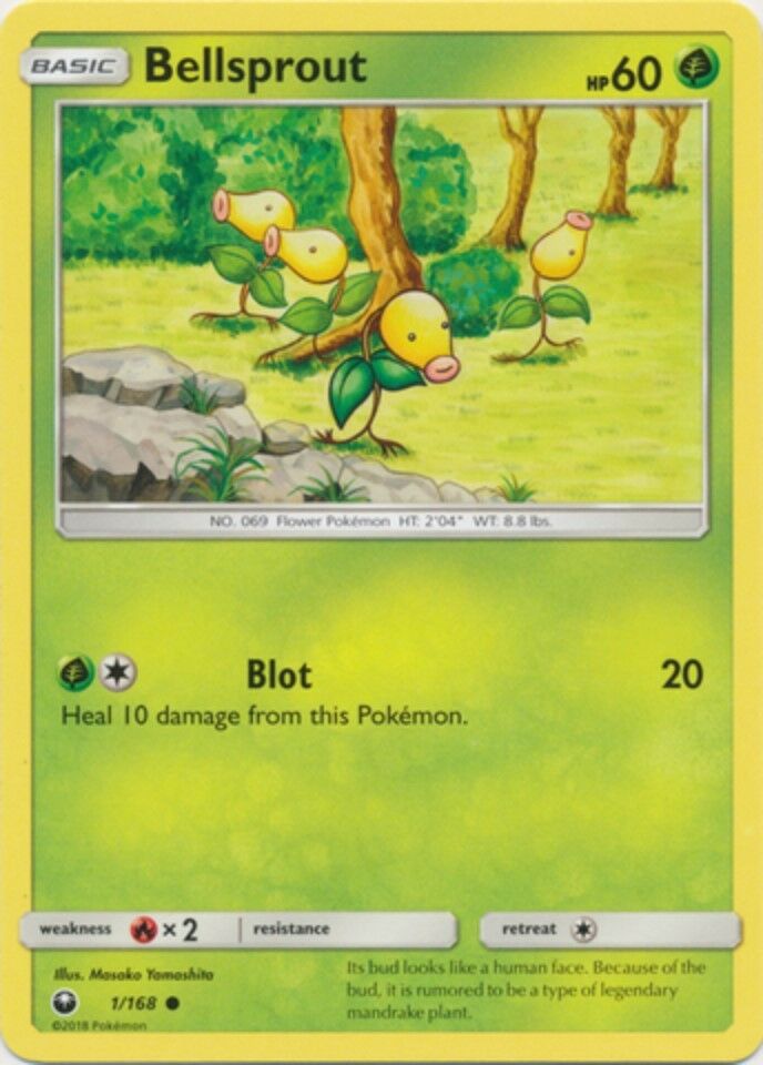Bellsprout - 1/168 - Common - Celestial Storm - 7th City
