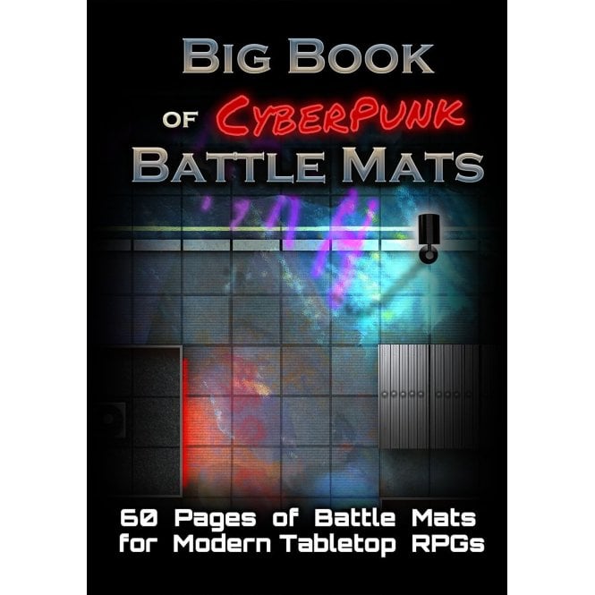 Loke Battle Mats Big Book Of Cyberpunk Battle Mats