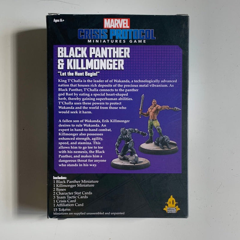 Black Panther & Kilmonger NIB (BD427) - 7th City