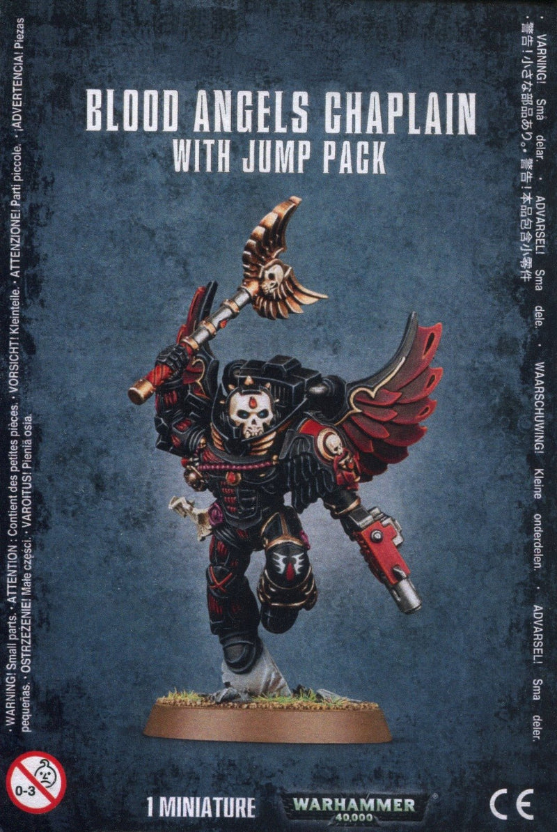 Blood Angels Chaplain With Jump Pack - 7th City