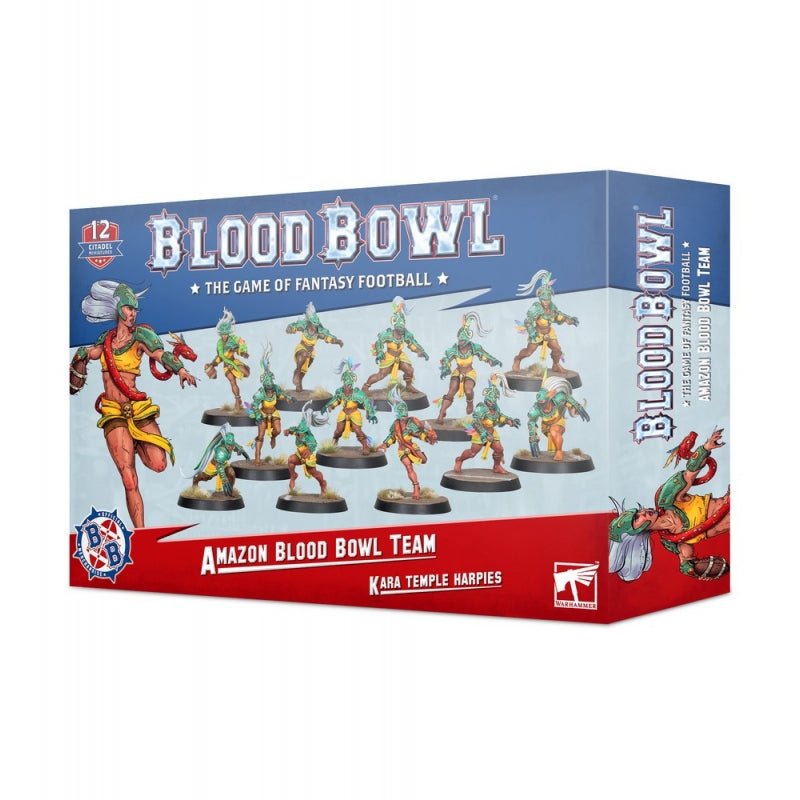 Blood Bowl: Amazon Team - Kara Temple Harpies - 7th City