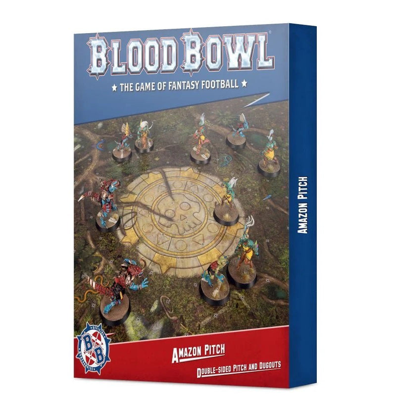 Blood Bowl: Amazons Team Pitch and Dugouts - 7th City